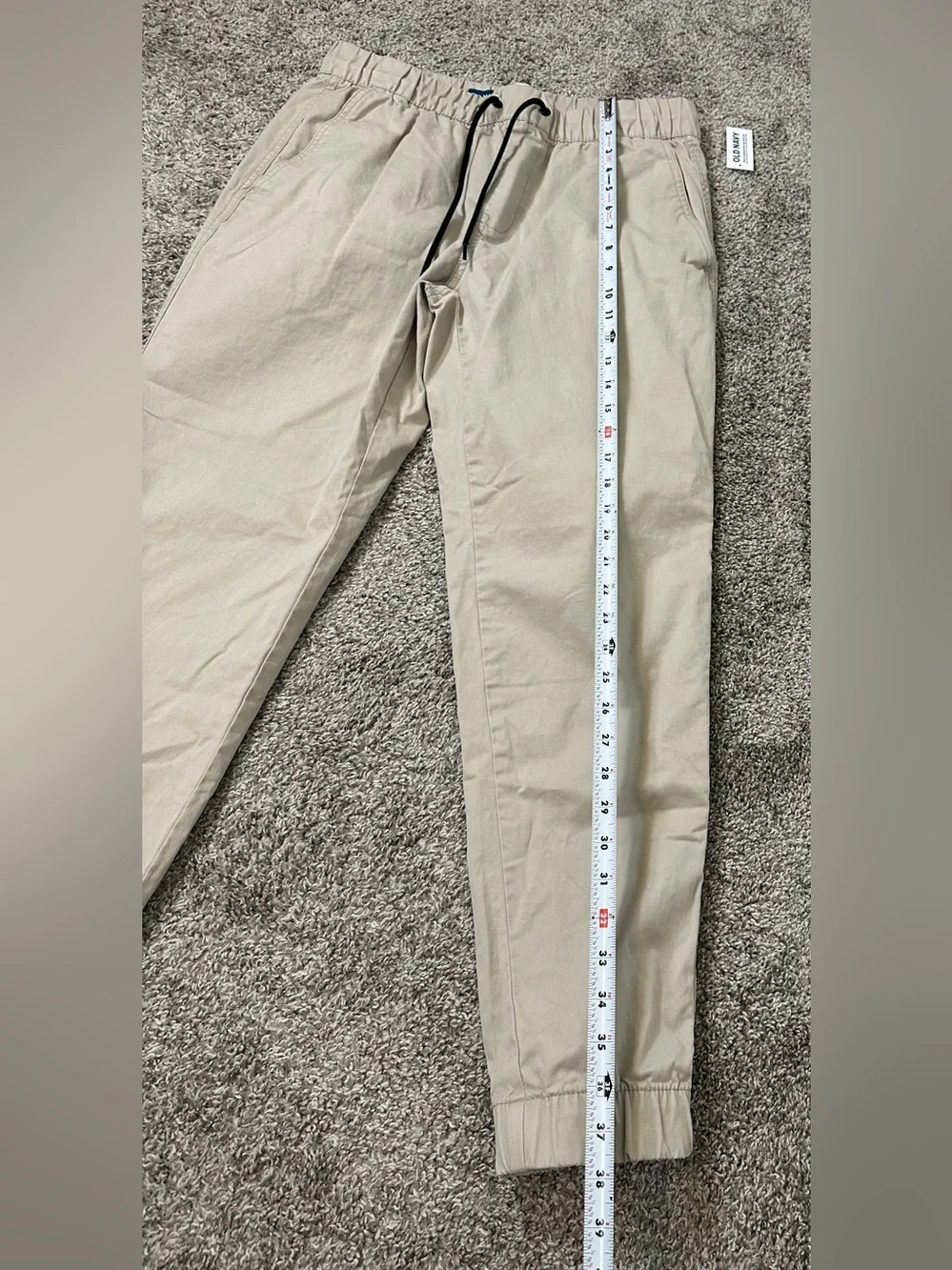 Old Navy Men’s Tan Modern Joggers NWT Size  Small